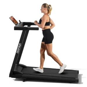 deerrun all new 2026 a1 pro move+ smart foldable treadmill with 6% incline & nfc