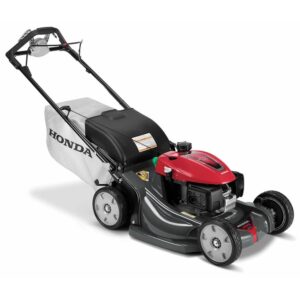 honda hrx series 21 inch gas lawn mower with 187cc engine and 4 in 1 versamow cutting system