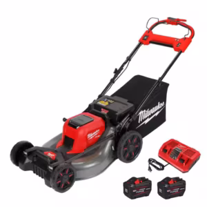 milwaukee m18 fuel self propelled dual battery lawn mower kit