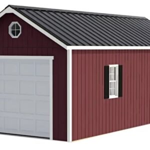 tailored titan 12×20 signature classic pre cut wood garage kit