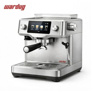 automatic espresso machine with digital beverage selection